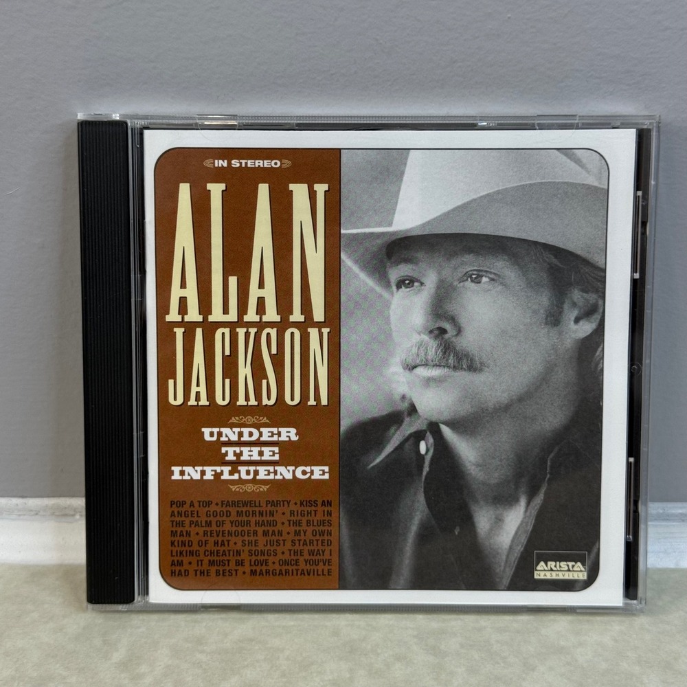Alan Jackson: Under the Influence (CD Album Arista Nashville 1999) Country